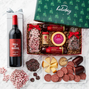 Happy Holiday Flavors & Wine Gift Set