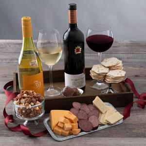 Wine Party Picnic Gift Crate