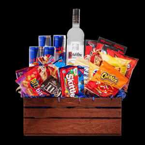 Junk Food Party Package with Liquor
